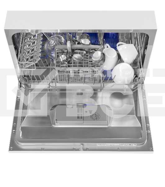 Встраиваемая посудомоечная машина Maunfeld MLP-06DW, белый, 44.8 см, 6 компл., 49 дБ, класс A+