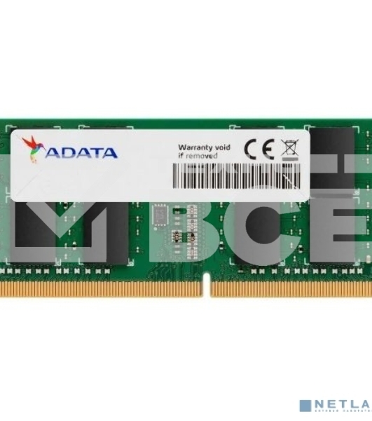 Оперативная память ADATA, DDR4, 16GB (1x16GB), 3200MHz, CL22, SO-DIMM