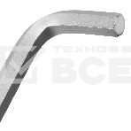 Набор ключей имбусовых, HEX, 2-12 мм, CrV, 9 шт., удлиненные Сибртех, фото6