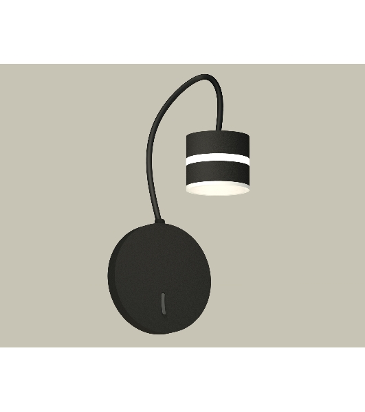 Светильник Ambrella light XB9596202 SBK/FR черный песок/белый матовый GX53 (C9596, N8445)
