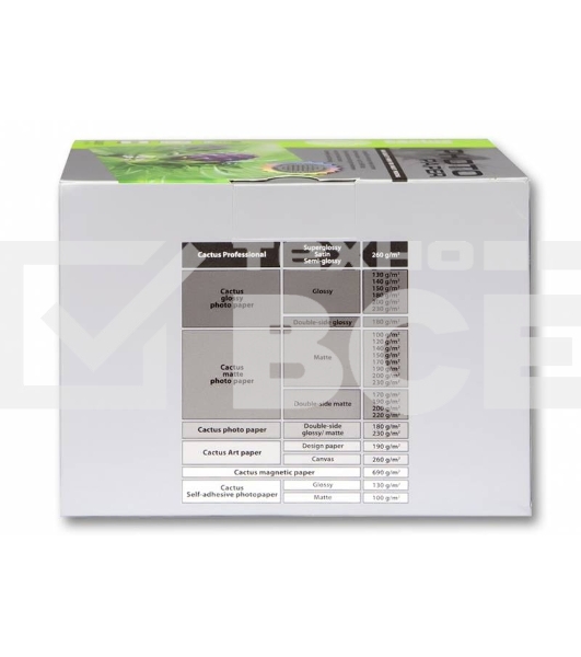 Фотобумага Cactus CS-GA6180500 глянцевая A6 180 г/м2 500 листов