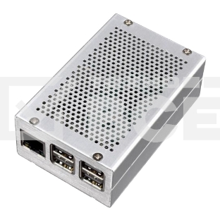 Корпус ACD Heat Dispersion Metal Aluminium Alloy Case for Raspberry Pi 3, Silver RA193