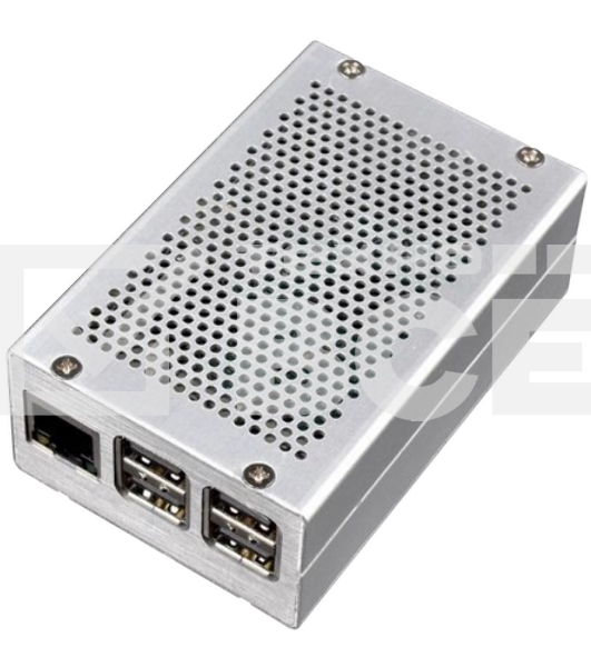 Корпус ACD Heat Dispersion Metal Aluminium Alloy Case for Raspberry Pi 3, Silver RA193