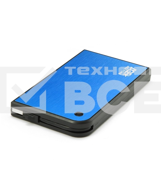 Внешний корпус для HDD/SSD AgeStar 3UB2A14 SATA II пластик/алюминий синий 2.5