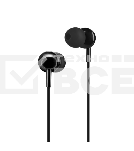 Проводные наушники-вставки с микрофоном Hoco M14 черный