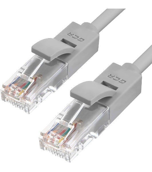 Патч-корд Greenconnect прямой 40.0m, UTP кат.5e, серый, позолоченные контакты, 24 AWG, литой, GCR-LNC03-40.0m, ethernet high speed 1 Гбит/с, RJ45, T568B Greenconnect Патч-корд прямой 40.0m, UTP кат.5e, серый, позолоченные контакты, 24 AWG, литой, GCR-LNC03-40.0m, ethernet high speed 1 Гбит/с, RJ45, T568B