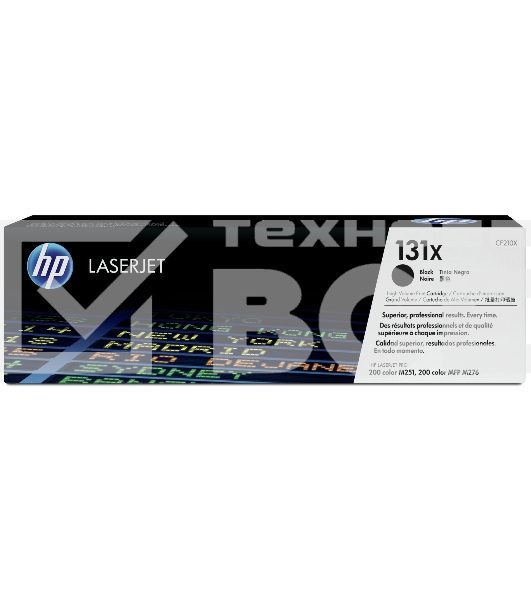 Картридж лазерный HP CF210X черный LaserJet Pro 200 M251/M276 (2400 стр.)