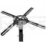 Кронштейн для проектора Buro PR06-B черный макс.20кг потолочный поворот и наклон, фото4