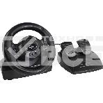 Руль SVEN GC-W300 (педали, вибро, лепестки, D-pad, 10 кл, резин. вставки, PC, цифр. и аналог., фото7