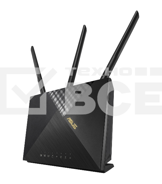 Маршрутизатор ASUS 4G-AX56 Dual-Band WiFi 6 LTE Router 574+1201Mbps EU RTL {5} (869225) (90IG06G0-MO3110)
