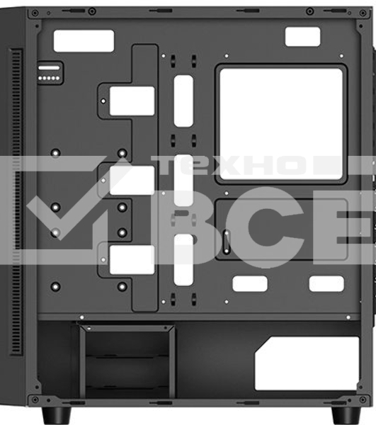 Корпус Deepcool MATREXX 55 MESH без БП, большое боковое окно, черный, ATX