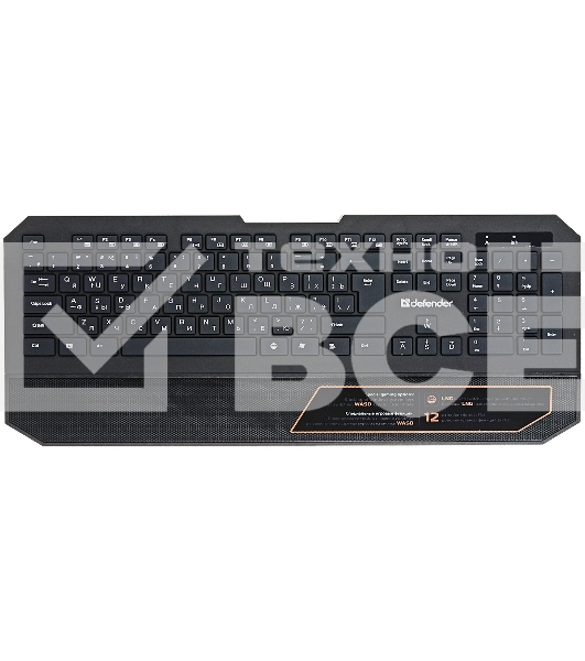 Клавиатура + мышь Defender Berkeley C-925 Nano B Черный