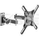 Кронштейн для телевизора Kromax CORBEL-5 черный 15'-42' макс.25кг настенный поворот и наклон, фото 1