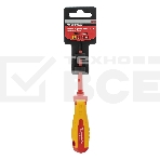 Отвертка Matrix Insulated, PH0 x 75 мм, CrMo, до 1000 В, двухкомп. рукоятка, фото 1