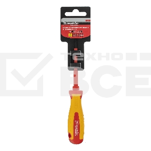 Отвертка Matrix Insulated, PH0 x 75 мм, CrMo, до 1000 В, двухкомп. рукоятка