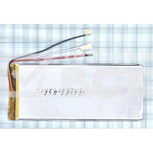 Аккумулятор Li-Pol (батарея) 4*65*143мм 3pin 3.7V/4000mAh