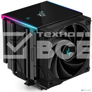 Кулер для процессора DEEPCOOL AK620 DIGITAL черный, 120 мм, алюминий/медь, 1850 об/мин, 28 дБ, 4 pin, 260 Вт, 162 мм