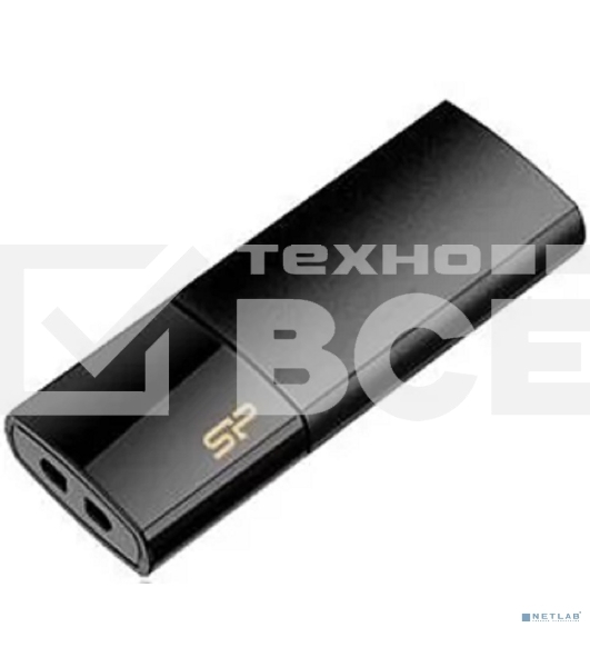 Флешка USB 64Gb, Silicon Power Ultima U05, USB 2.0, черный
