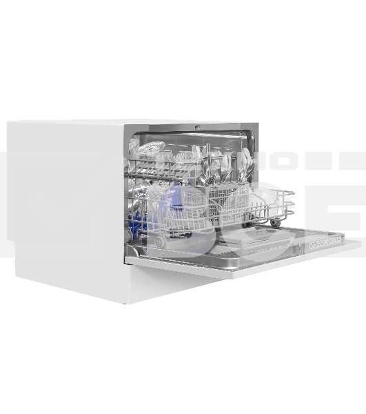 Встраиваемая посудомоечная машина Maunfeld MLP-06DW, белый, 44.8 см, 6 компл., 49 дБ, класс A+