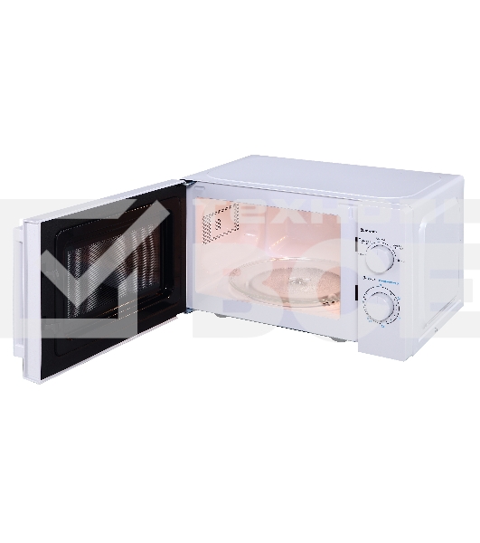 Микроволновая печь Midea MM720CY6-W белый, 20 л, 700 Вт, переключатели - поворотный механизм