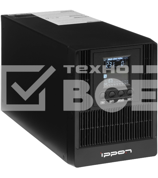 Источник бесперебойного питания Ippon Innova TB 1000 900Вт 1000ВА черный