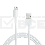 Кабель Rexant USB-A – Lightning, 2,4А, 2м, ПВХ, белый, фото 1