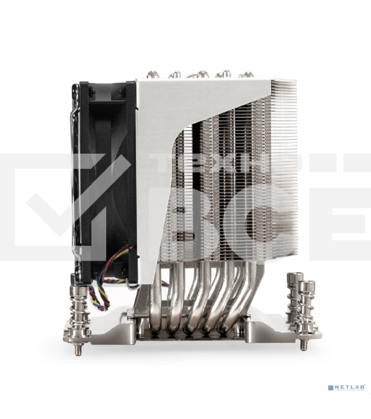 Кулер для процессора ExeGate ESNK-P0064AP4.PWM.4U.SP3.Cu серебристый, 92 мм, алюминий/медь, 3800 об/мин, 44 дБ, 4 pin, 280 Вт, 125.4 мм