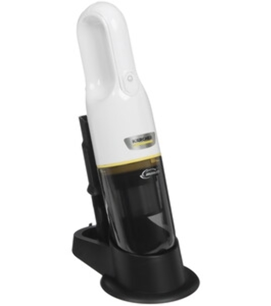 Пылесос ручной Karcher CVH 3 Plus белый/черный, 70 Вт, уборка сухая, пылесборник контейнер 0.15 л