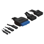 Компьютерный корпус c блоком питания 450 Ватт/Case Foxline FL-302-FZ450-U32 ATX case, black, w/PSU 450W 8см, w/2xUSB 2.0+2xUSB 3.0, w/pwr cord, w/o FAN, фото15