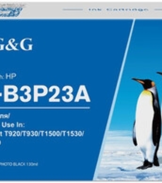 Картридж струйный G&G GG-B3P23A №727 фото черный (130 мл) для HP DJ T920/T1500