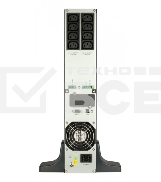 Источник бесперебойного питания Ippon Innova RT 1000 {1К,900W, 2U Online, 621776}