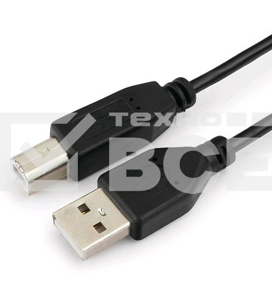 Кабель Гарнизон Кабель USB 2.0, AM/BM, 1.8м, пакет (GCC-USB2-AMBM-1.8M)
