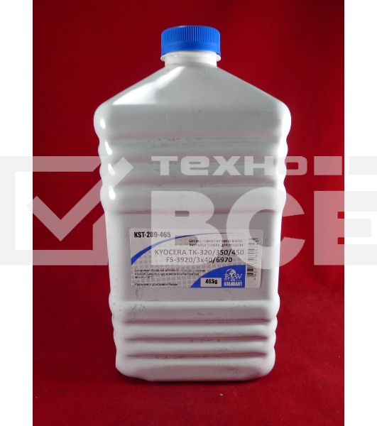 Тонер Kyocera TK-320/350/450 FS-3920/3040/3140/3540/3640/6970 (фл. 465г) B&W Standart фас Россия