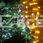 Гирлянда «Кластер LED» 3 м, темно-зеленый ПВХ IP20, 288 диодов, цвет белый, фото5