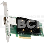 Контроллер SAS 9400-8e SGL (05-50013-01), PCIe 3.1 x8 LP, Tri-Mode SAS/SATA/NVMe 12G HBA, 8port(1*ext SFF8644), 3408 IOC, фото5