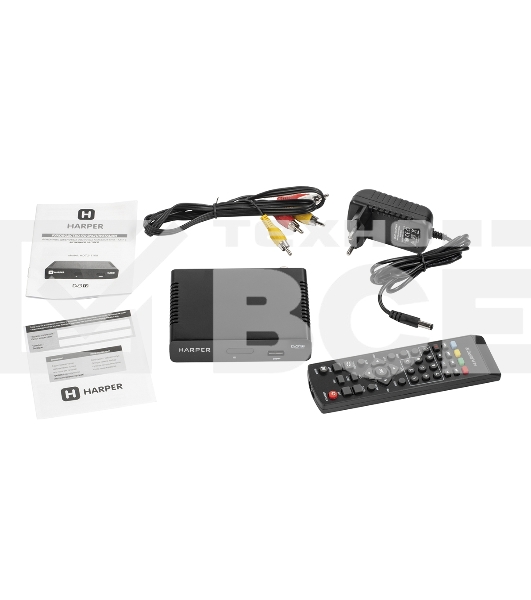 Телевизионный ресивер Harper HDT2-1108 (DVB-T2)