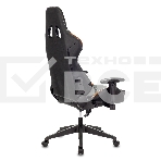 Кресло игровое Zombie VIKING 5 AERO черный/оранжевый искусственная кожа с подголов. крестовина пластик, фото12