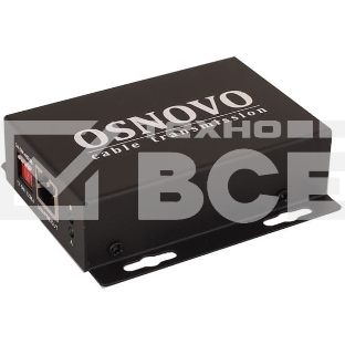 PoE удлинитель 10M/100M Fast Ethernet на 400м (до 30W)