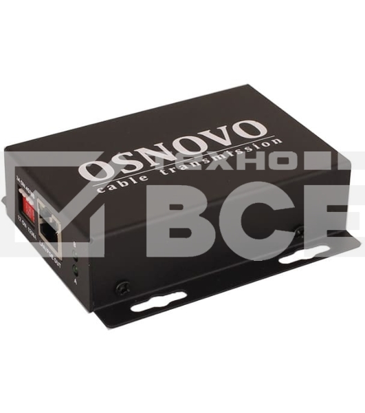 PoE удлинитель 10M/100M Fast Ethernet на 400м (до 30W)