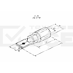 Клеммы,сжим Rexant (08-0313) КЛЕММА ПЛОСКАЯ изолированная (КПИ штекер - 6.3мм) 0.5-1.5мм (MDD1.25-250, VM1.25-250) (100 шт. в уп.), фото3