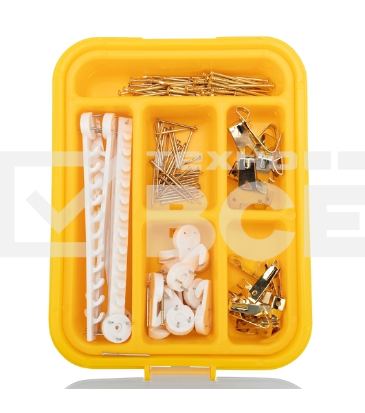 Набор картинного крепежа Kranz KR-01-3101-04 116 шт.