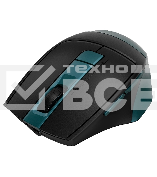 Мышь беспроводная A4Tech Fstyler FB35C зеленый/черный, 2000 dpi, радиоканал, Bluetooth, USB, кнопки - 6