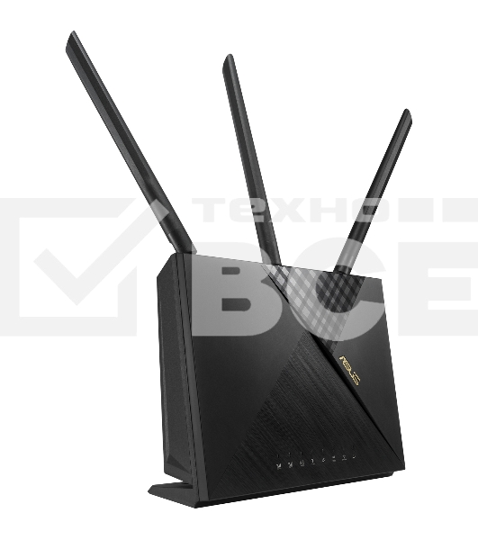 Маршрутизатор ASUS 4G-AX56 Dual-Band WiFi 6 LTE Router 574+1201Mbps EU RTL {5} (869225) (90IG06G0-MO3110)