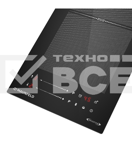 Индукционная варочная панель Maunfeld CVI292S2FBK Inverter
