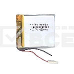 Аккумулятор Li-Pol (батарея) 3x35x40мм 2pin 3.7V/420mAh, фото2