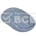 Мышь беспроводная Logitech M221 голубой, 1000 dpi, радиоканал, USB, кнопки - 3, фото3