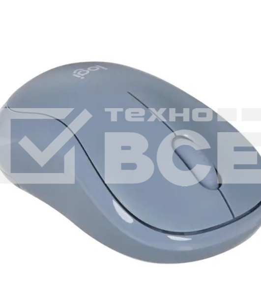 Мышь беспроводная Logitech M221 голубой, 1000 dpi, радиоканал, USB, кнопки - 3
