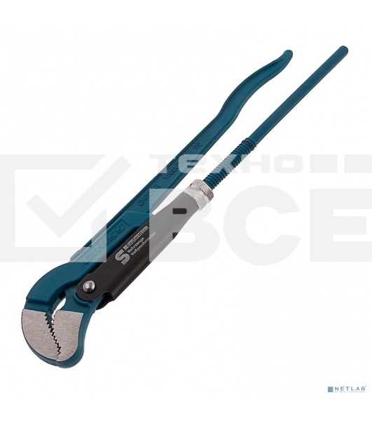 Ключ трубный рычажный GROSS 15613 №21,5'' цельнокованный CrV, тип - S''