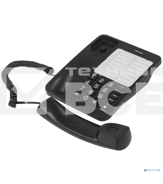 Телефон TEXET TX-234 черный