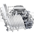 Встраиваемая посудомоечная машина Bosch SPV2IKX54Q, 45 см, 9 комплектов, 5 программ, 2 корзины, электронное управление, дисплей, HygienePlus, VarioSpeed Plus, конденсационная сушка, энергоэффективность А+, уровень шума 48 дБ, цвет белый, фото6